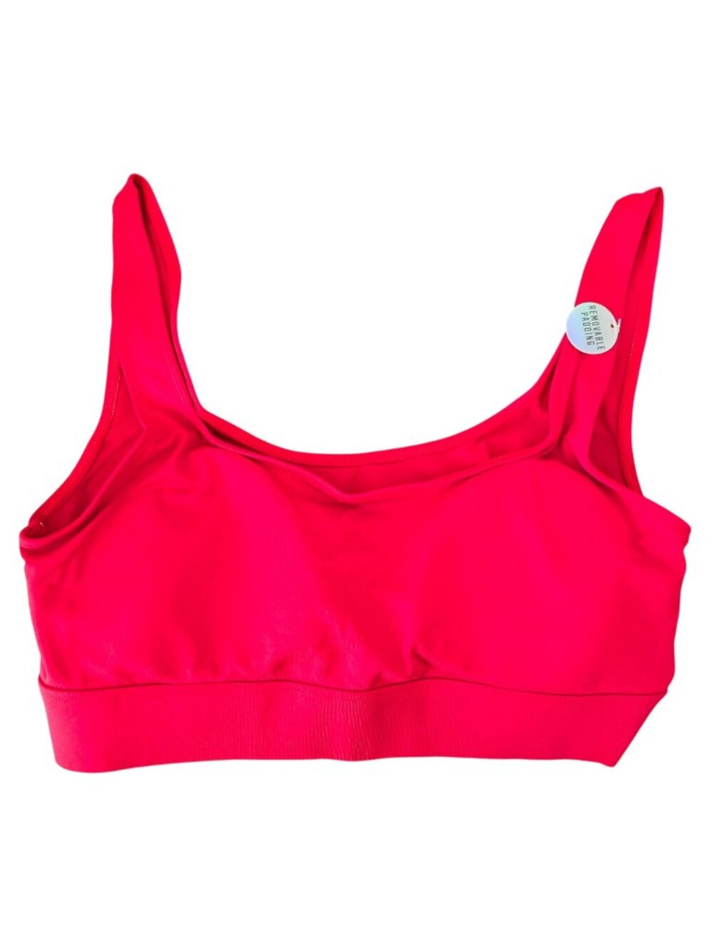 Victorias Secret Pink Ultimate Lightly Lined Sports Bra Bright Red Size L LH3059